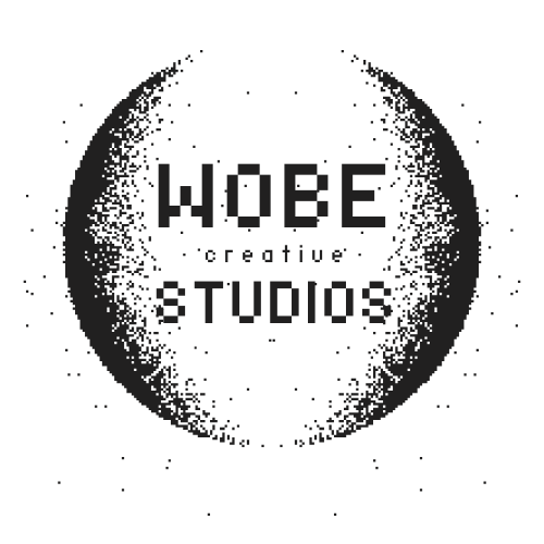 White Black and Purple Minimalist Modern Pixel Art Illustrative Gaming and IT Technology Logo (7)